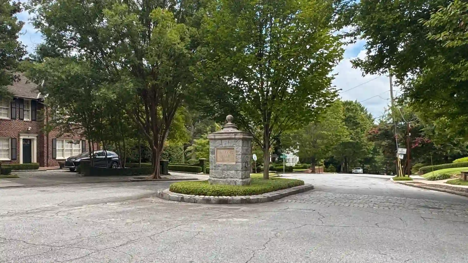Brookwood Hills neighborhood in Atlanta
